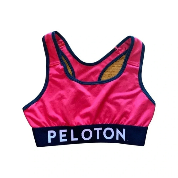 Peloton Red Sports Bra Size Small - Picture 1 of 4